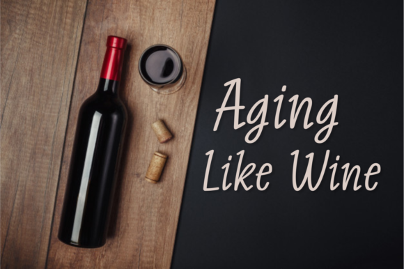 Aging Like Wine Font for Modern Web Design