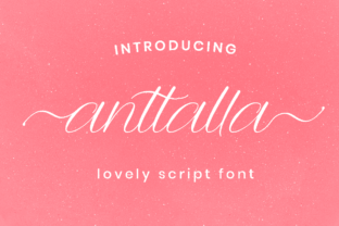 Anttalla: A Bold Script Font for Makers