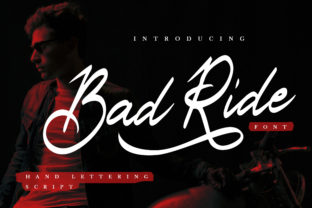 Bad Ride Font: Bold Handwritten Style for Marketers
