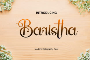 Baristha: A Modern Calligraphy Font for Branding