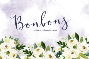 Bonbons Font: A Sweet Script for Crafters