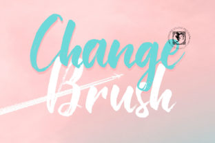 Change Brush: A Handmade Typeface for Editorial Charm