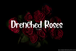 Drenched Roses: A Bold Script Font for Branding