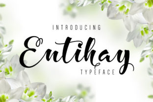 Entihay: A Script Font for Editorial Design
