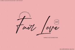 Fair Love Font Review: A Smooth Script for Branding