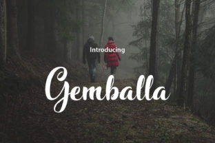 Gemballa: A Script Font for Modern Branding