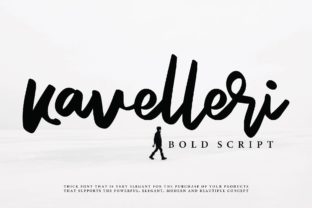 Kavelleri Font: Elevating Web Design with Handwritten Charm