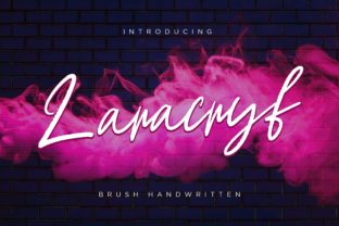 Laracryf: The Handwritten Font for Bold Visuals