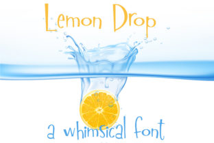 Lemon Drop: A Fresh Script for Modern Branding