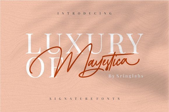 Mayestica: The Script Font That Elevates Your Brand