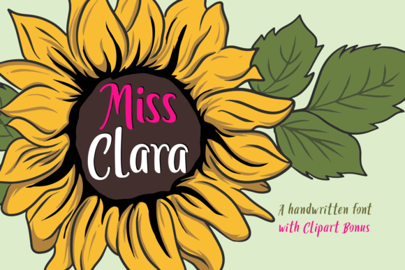 Miss Clara: A Soft Handwritten Typeface for Editorial Warmth