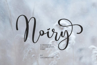 Noiry: A Modern Calligraphy Font for Digital Design