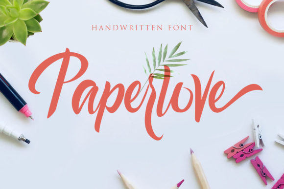 Paperlove: A Handwritten Typeface for Editorial Warmth