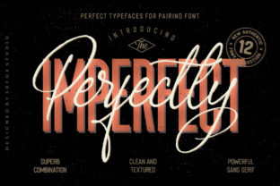 Perfectly Imperfect Family Font for Bold Campaigns