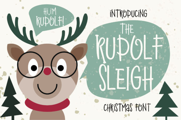Rudolf Sleigh: A Festive Script Font for Holiday Campaigns