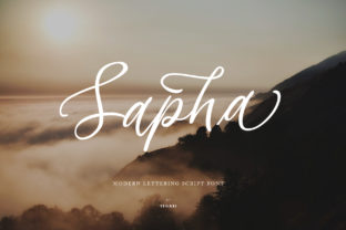 Sapha: A Handwritten Font for Modern Web Design