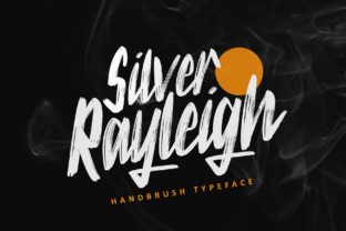 Silver Rayleigh: A Bold Handwritten Font for Brands