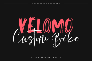 Velomo Font: Authentic Charm for Makers