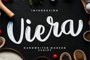 Viera: A Handwritten Font for Editorial Charm