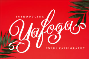 Yafoga: A Modern Handwritten Typeface for Branding